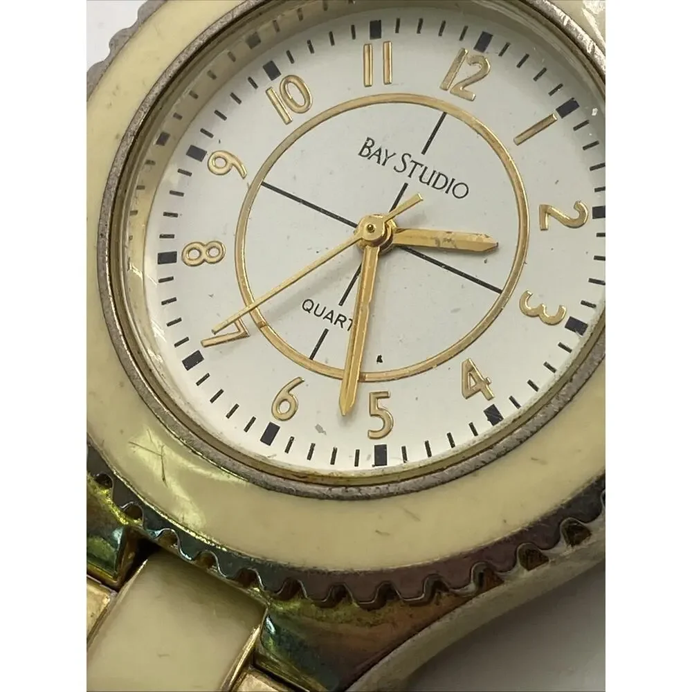 Vintage Bay Studio Womens Watch Works New Battery